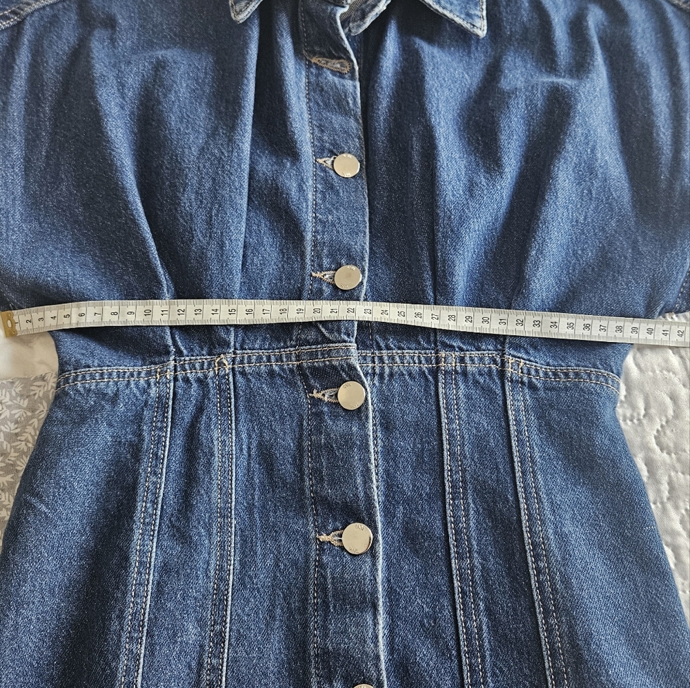 Zara Denim Dress - Picture 7 of 7